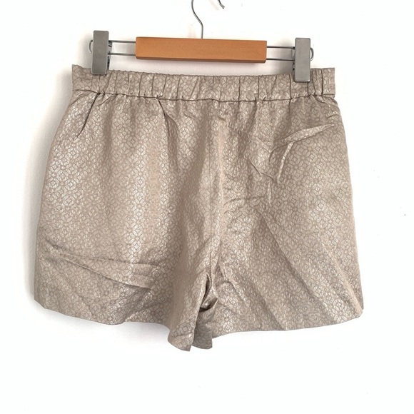Aritzia Babaton Metallic Jacquard Dress Shorts - Picture 3 of 6